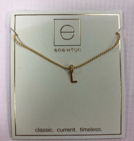enewton - 16" Necklace Gold Respect Gold Charm - L