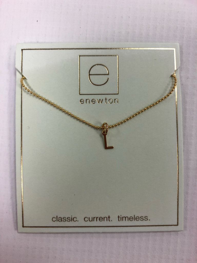 enewton - 16" Necklace Gold Respect Gold Charm - L