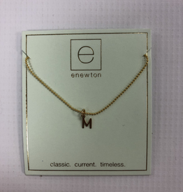 enewton - 16" Necklace Gold Respect Gold Charm - M