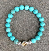 Jersey State Line - Stone Harbor, New Jersey/Turquoise Magnesite