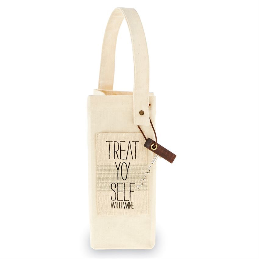 Mud Pie Treat Grainsack Wine Bag