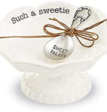 Mud Pie "Such a Sweetie" Candy Dish Set