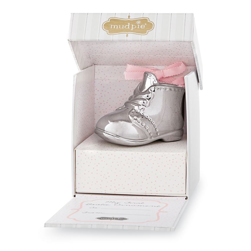 Mud Pie Girl First Bootie Ornament
