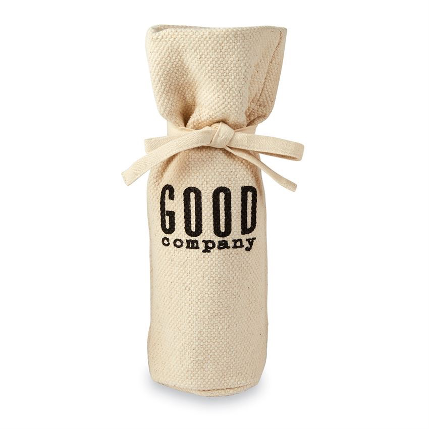 Mud Pie Good Company Dhurrie Wine Bag