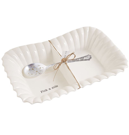 Mud Pie Large Divided Side Set