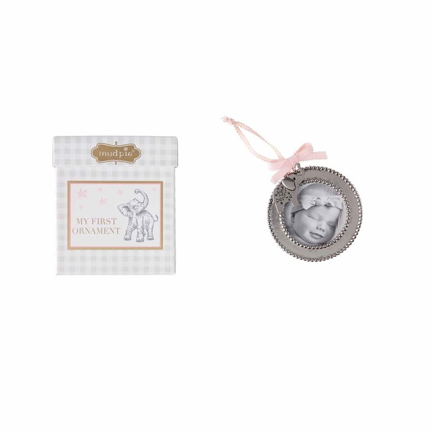 Mud Pie Girl First Christmas Ornament