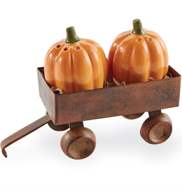 Mud Pie Pumpkin Salt and Pepper