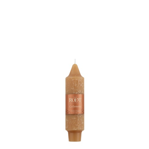 5" TIMBERLINE COLLENETTE BEESWAX SINGLE CANDLE