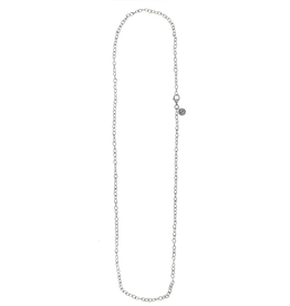 Waxing Poetic Twisted Link - Silver - 30"
