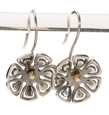 Graphic Flower Earrings