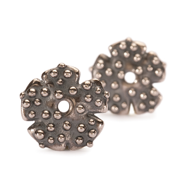 Morning Dew Earrings, Silver