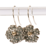 Morning Dew Earrings, Silver