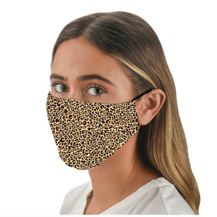 Snoozies Leopard Fashion Face Covering