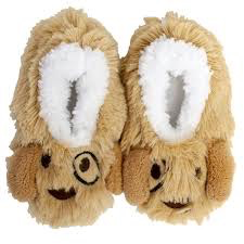 Baby Snoozies Pup Slippers 0-3