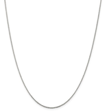 Sterling Silver 1.1 mm Diamond Cut Rope Chain 16”