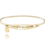 Chamilia Live All Your Heart - YG - M/L<br />
Final Sale. No returns or exchanges.