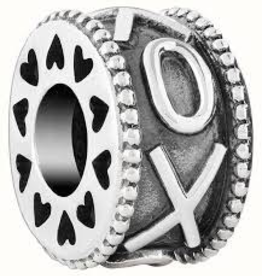 Chamilia XO Wheel-Sterling Silver w/ Lt. Ox