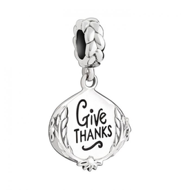 Chamilia GIVE BACK GIVE THANKS Sterling Silver