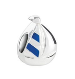 Chamilia Sailboat with Blue Enamel