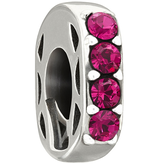 Chamilia Simple Elegance Fuchsia Swarovski