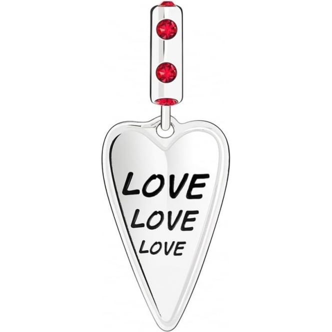 Chamilia Love 3X-Sterling silver w/ Lt.Siam Swarovski