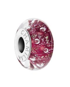 Chamilia EFFERVESENSE Merlot Murano Glass