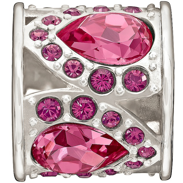 Chamilia The Swarovski Collection - Royal Petals - Pink and Purple