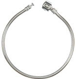 Chamilia Silver Snap Bracelet (24.1 cm/9.5 in)