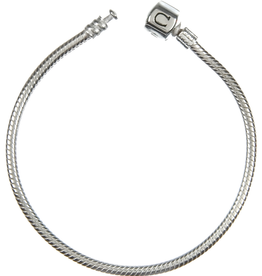 Chamilia Silver Snap Bracelet (20.1 cm/7.9 in)