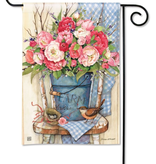 Garden Flag - Full of Peonies