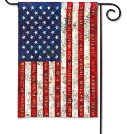 Garden Flag - Pledge of Allegience