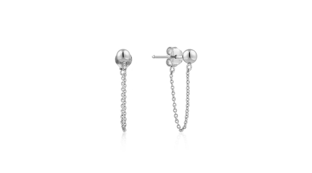 Ania Haie Modern Chain Stud Earrings