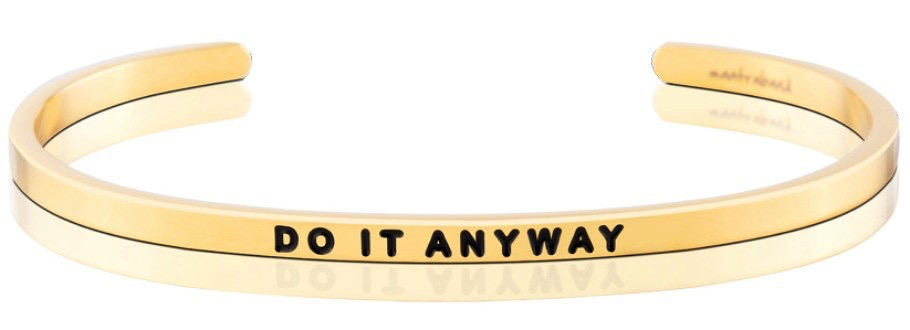 MantraBand - “Do It Anyway” Yellow Gold