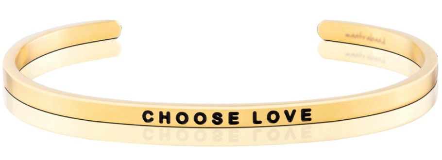 MantraBand - “Choose Love” Yellow Gold