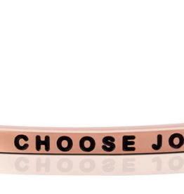 MantraBand - “Choose Joy” Rose Gold