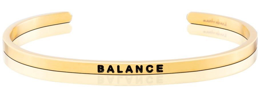 MantraBand - “Balance” Yellow Gold
