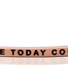 MantraBand - “Make Today Count” Rose Gold