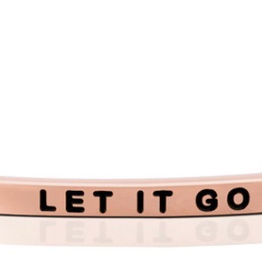 MantraBand - “Let It Go” Rose Gold