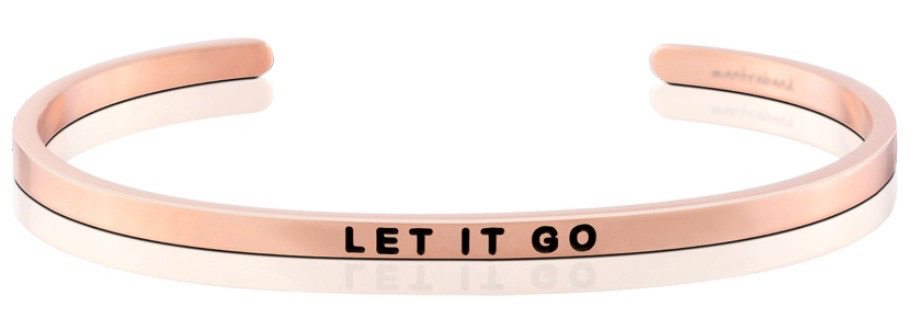MantraBand - “Let It Go” Rose Gold