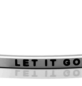 MantraBand - “Let It Go” Silver