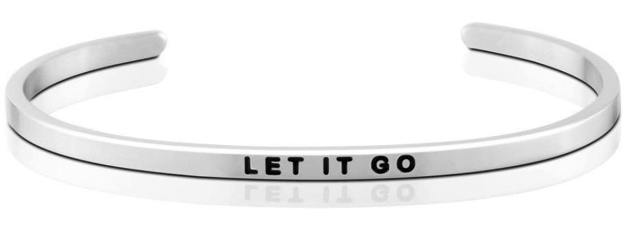 MantraBand - “Let It Go” Silver