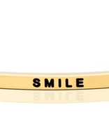 MantraBand - “Smile” Yellow Gold