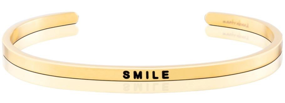 MantraBand - “Smile” Yellow Gold