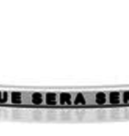 MantraBand - "Que Sera Sera" Silver