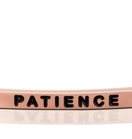 MantraBand - “Patience” Rose Gold