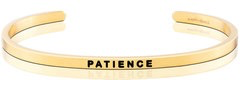 MantraBand - “Patience” - Gold