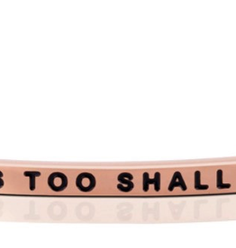MantraBand - “This Too Shall Pass” Rose Gold