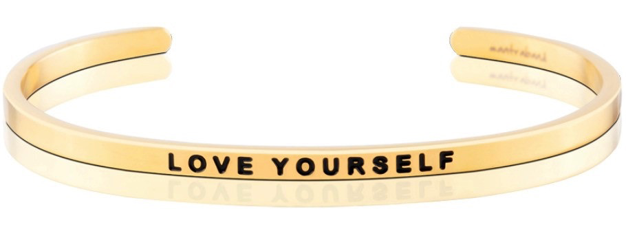MantraBand - “Love Yourself” Yellow Gold