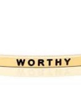 MantraBand - “Worthy” - Gold