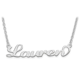 Sterling Silver Personalized Name Necklace